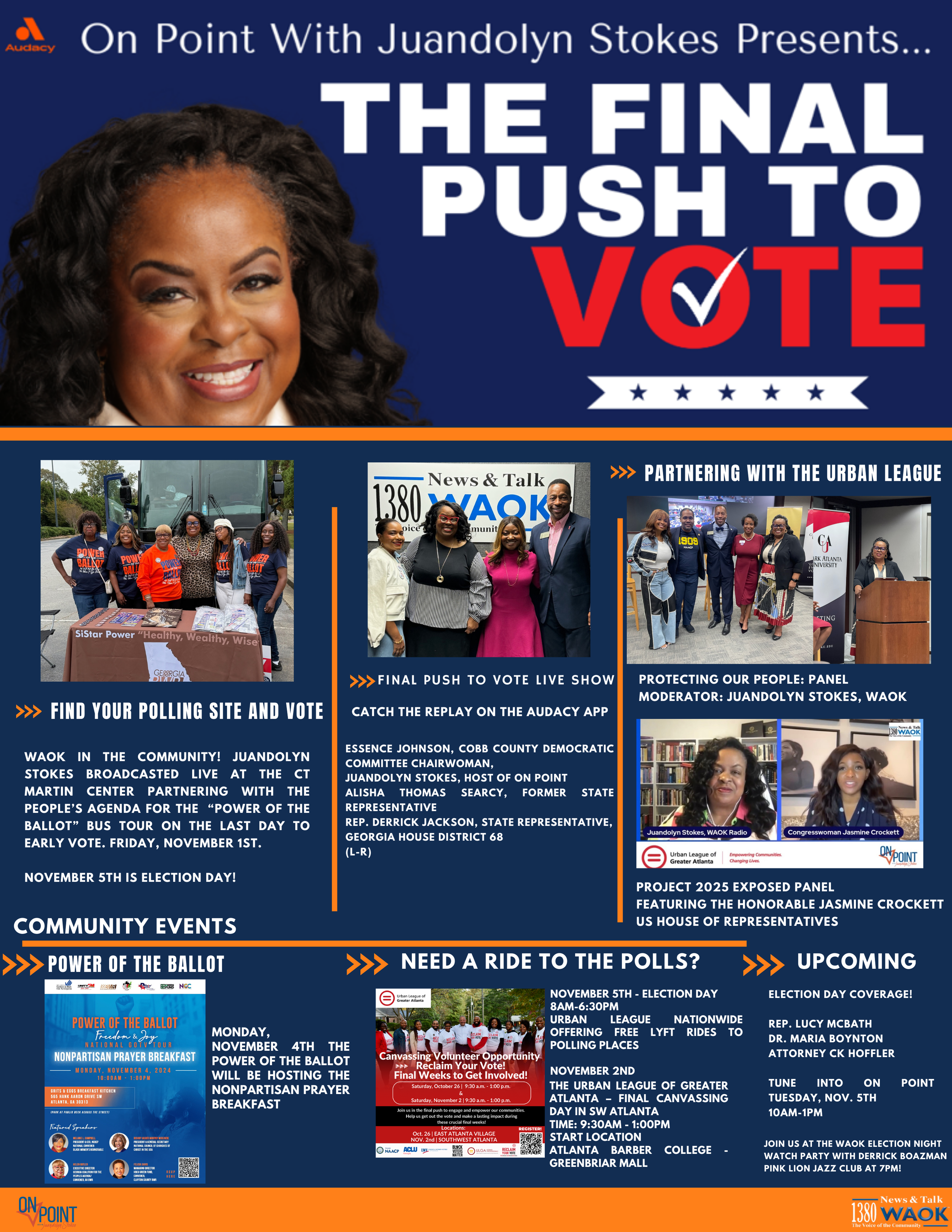 ON POINT WITH JUANDOLYN STOKES| THE FINAL PUSH TO VOTE [Video]