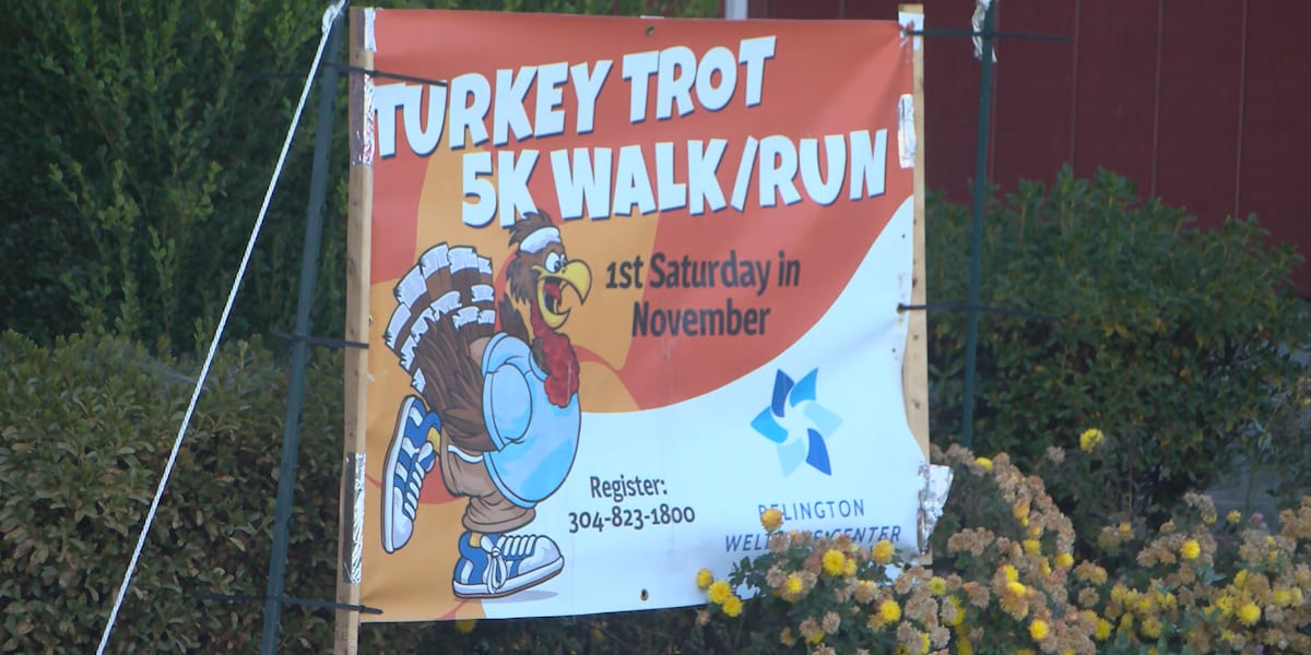 13th annual Turkey trot in Belington [Video]