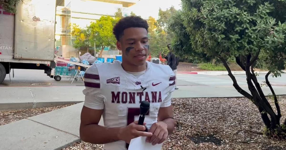 Montana’s Junior Bergen on 42-7 win at Cal Poly [Video]