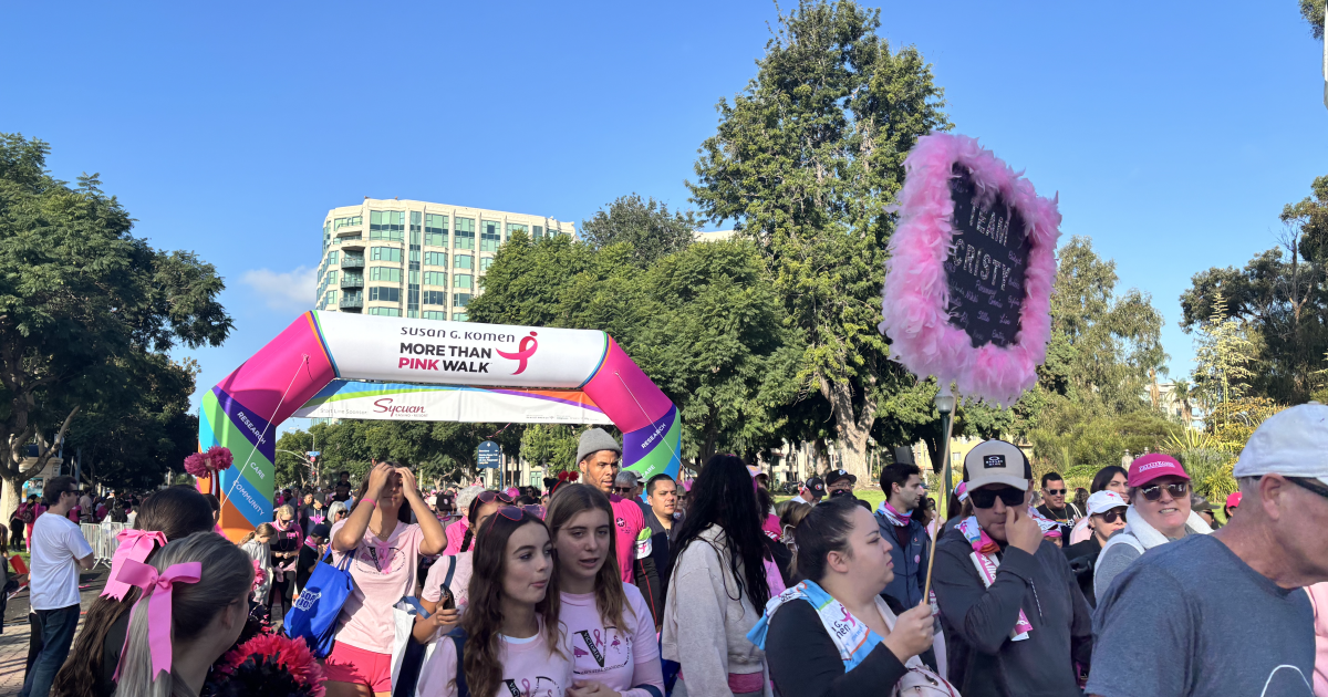 Thousands unite at Balboa Park for ‘More Than Pink Walk’ to fight breast cancer [Video]