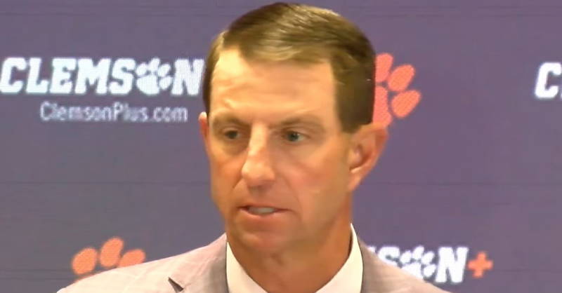 Swinney takes blame for loss against UL: “Flat out got my butt out-coached tonight” [Video]