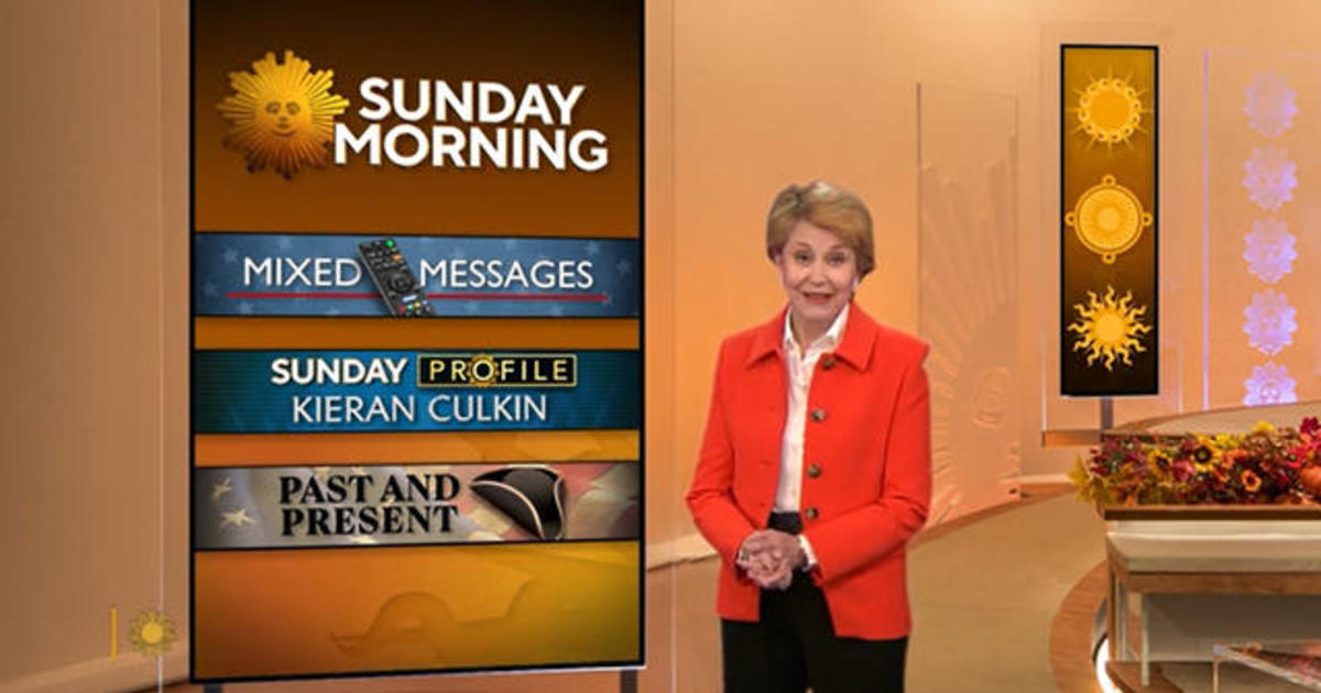 11/3: Sunday Morning – CBS News [Video]