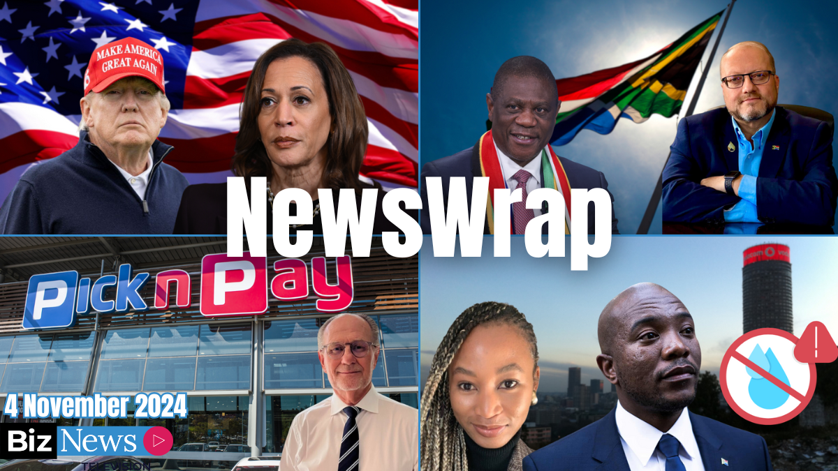 US election update; SAPS; Gauteng water crisis; Maimane on GNU; De Beer on Mashatile; Summers on Pick ‘n Pay [Video]