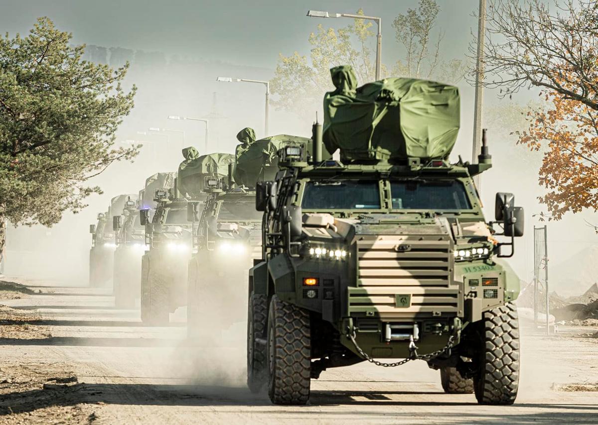 New Gidran combat vehicles and Leopard tanks arrive in Hungary – video, photo gallery