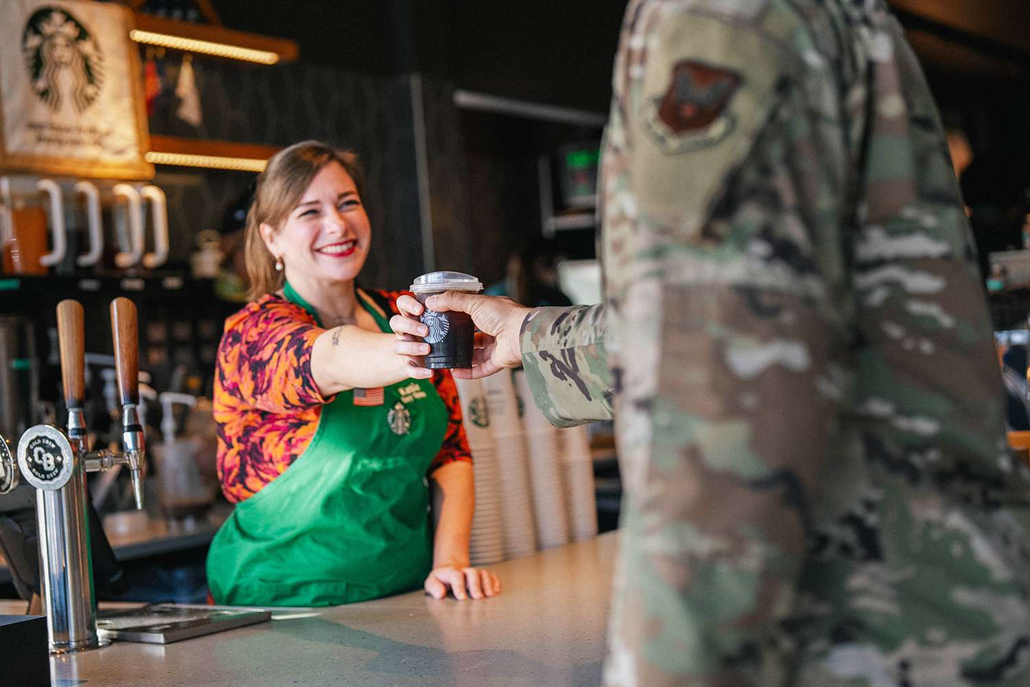 Starbucks Is Giving Out Free Iced and Hot Coffee to Military for Veterans Day [Video]