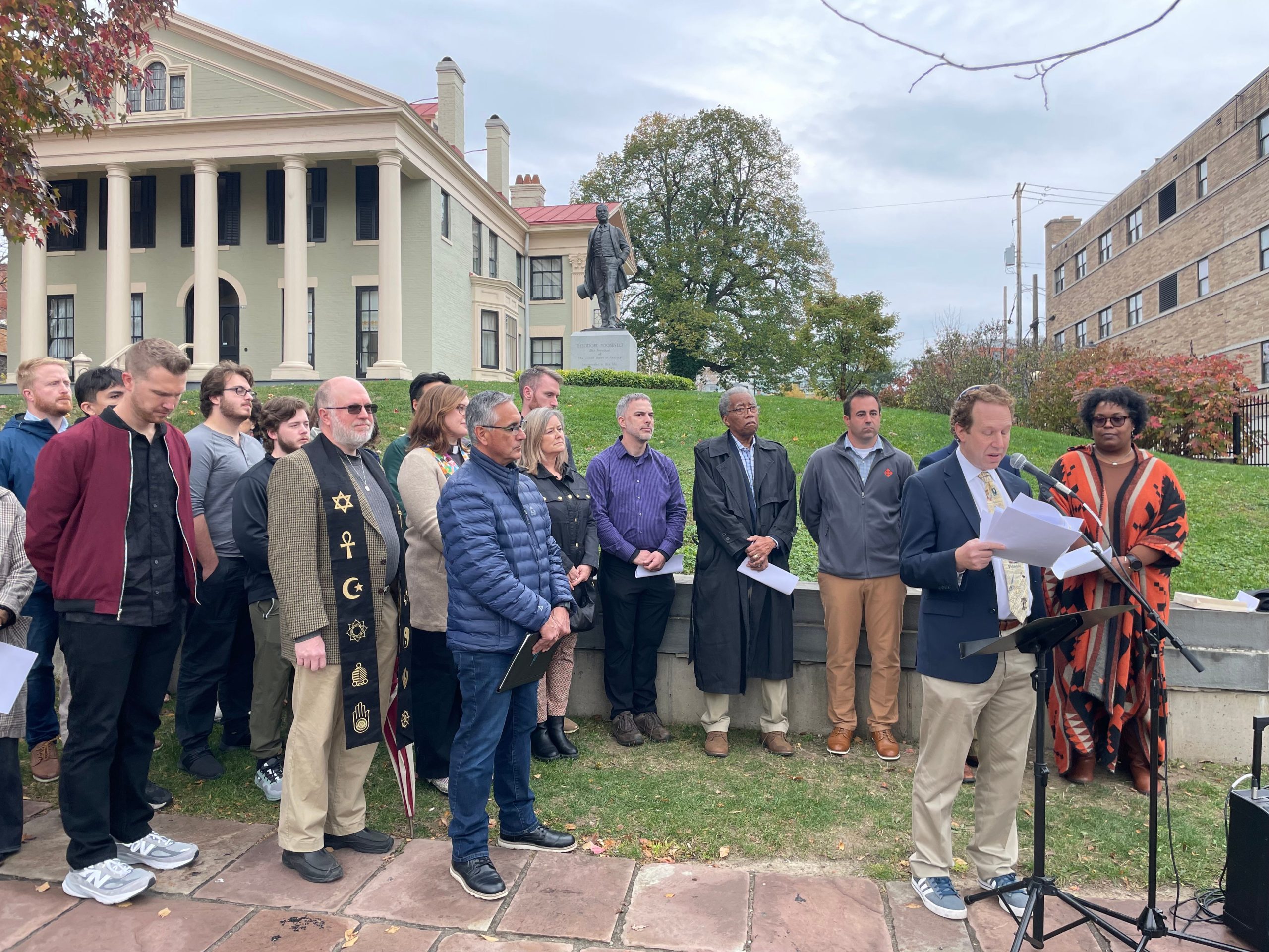 Civic leaders rally to speak out against political violence [Video]