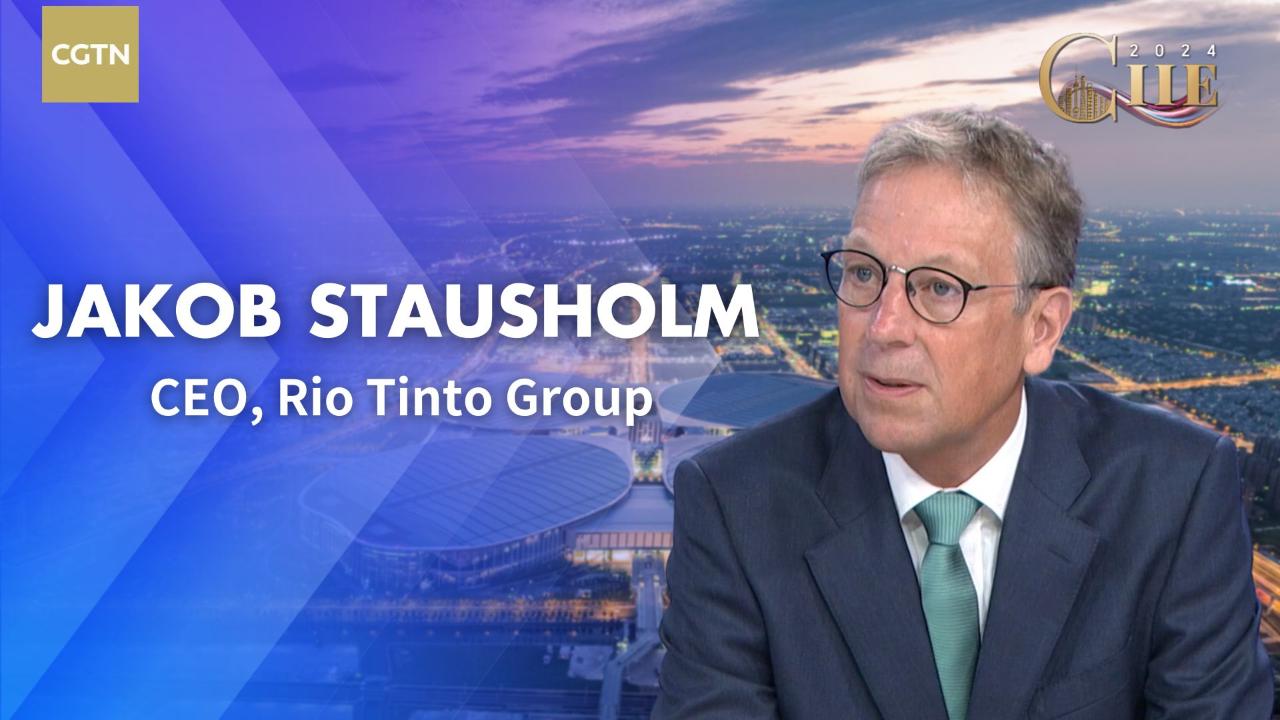 Stausholm: CIIE boosts Rio Tinto