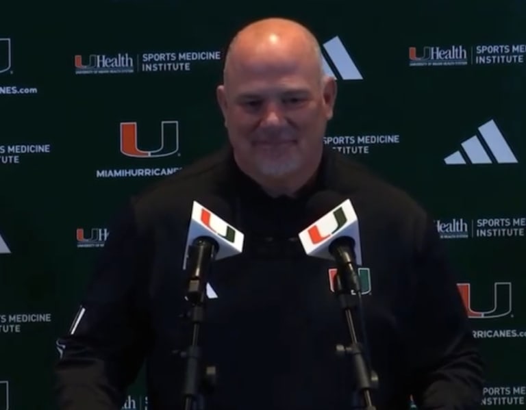 Video: Miami Coordinators talk with media ahead of Georgia Tech game [Video]