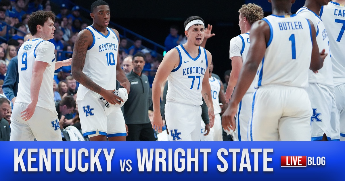 LIVE BLOG: Kentucky vs. Wright State [Video]