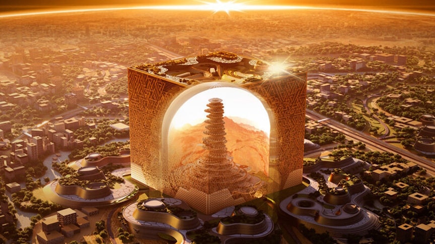 Mukaab Arabia Begins Construction of Worlds Largest Building [Video]