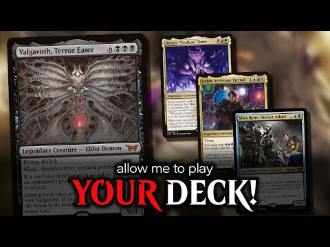 eedi-H - Valgavoth Terror EaterCommander Deck Game Play [Video]