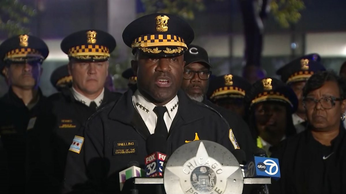 Chicagos top cop provides update after officer shot, killed during traffic stop  NBC Chicago [Video]