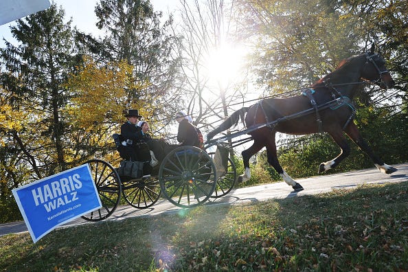 Amish voters turnout unprecedented numbers key swing state [Video]