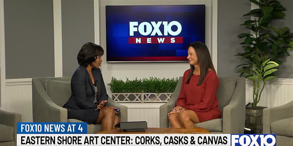 Eastern Shore Art Center to host Corks, Casks & Canvas event [Video]