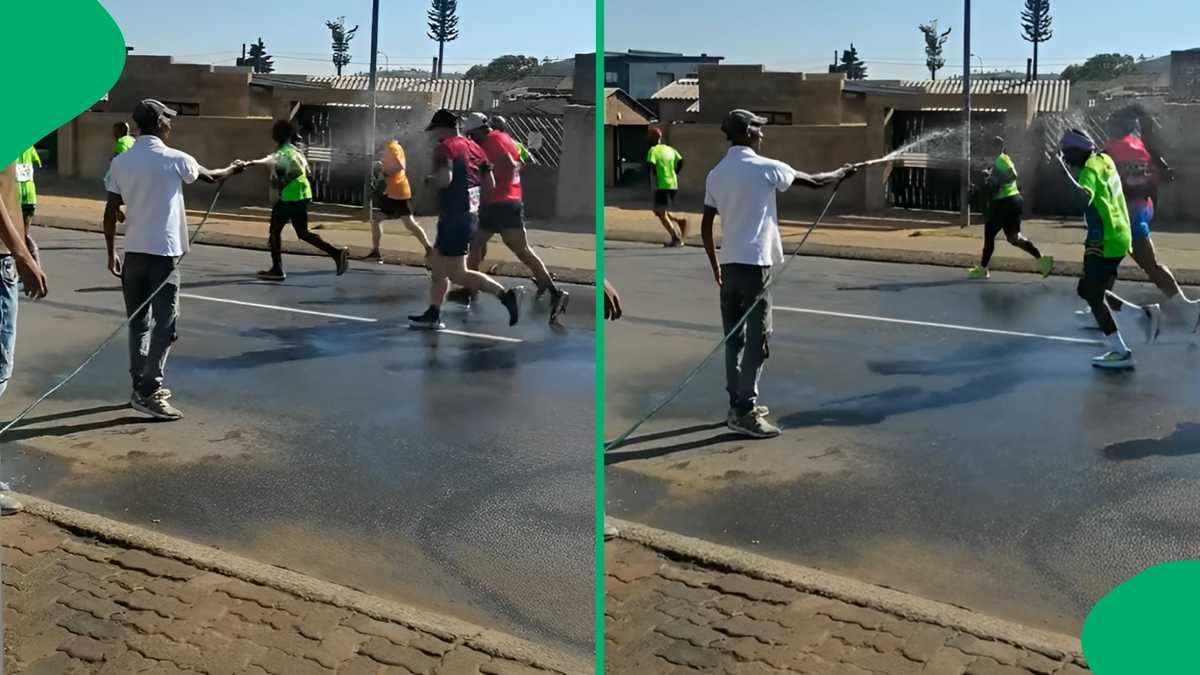 This Is What the World Needs: Man Showers Soweto Marathon Runners With Water, SA Is Touched [Video]