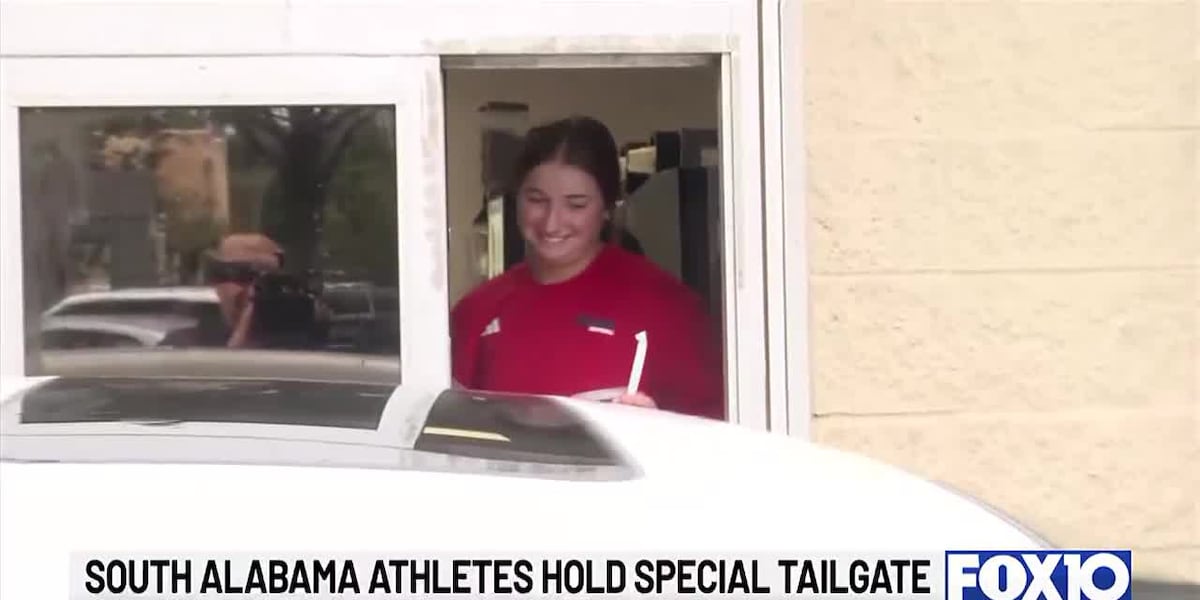 South Alabama athletes hold special tailgate to raise funds for Ronald McDonald House [Video]