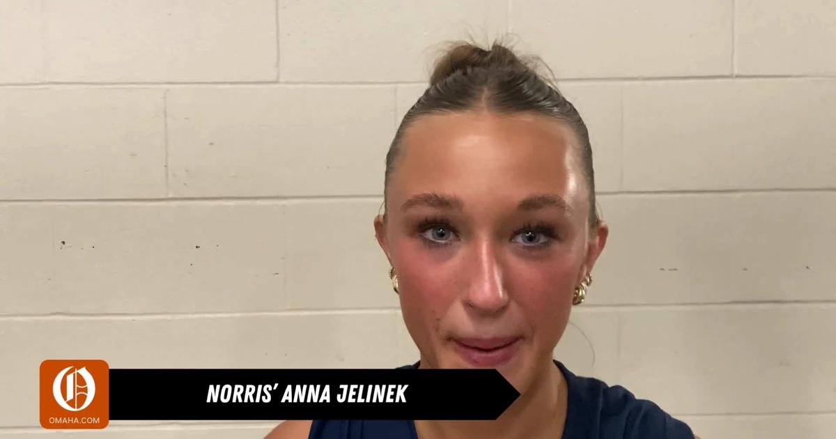 Norris Anna Jelinek after win over Lincoln Pius X [Video]