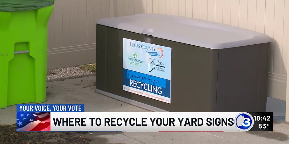 Project Planet: Recycle this election cycle at select drop-off locations [Video]