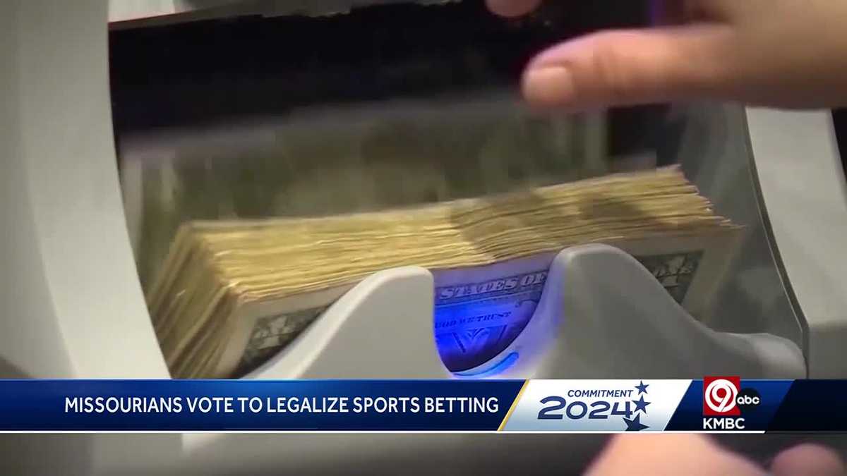 Missouri legalizes sports betting by narrow margin in historic vote [Video]