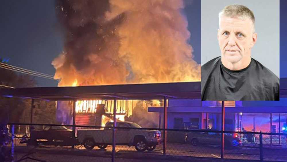 Man charged in car dealership in break-in, fire [Video]