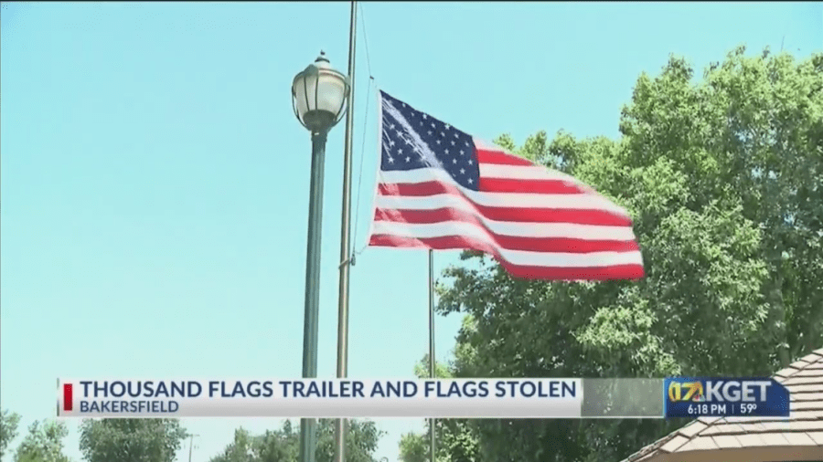 Thousand Flags supporters search for thieves after trailer is stolen [Video]