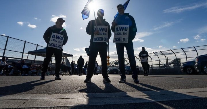 Union says talks to resume as bitter B.C. port work stoppage drags on [Video]