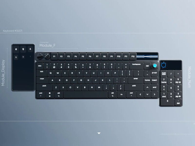 Contemporary Modular Keyboard Concepts : modular keyboard 1 [Video]