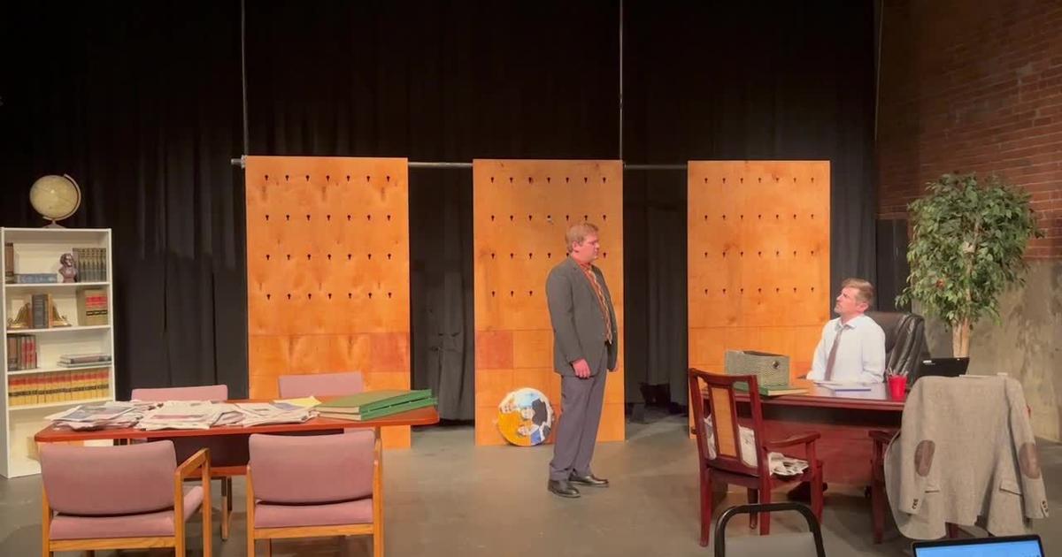 A scene from Yellowstone Repertory Theatre’s premiere of “The Garish Sun.” [Video]