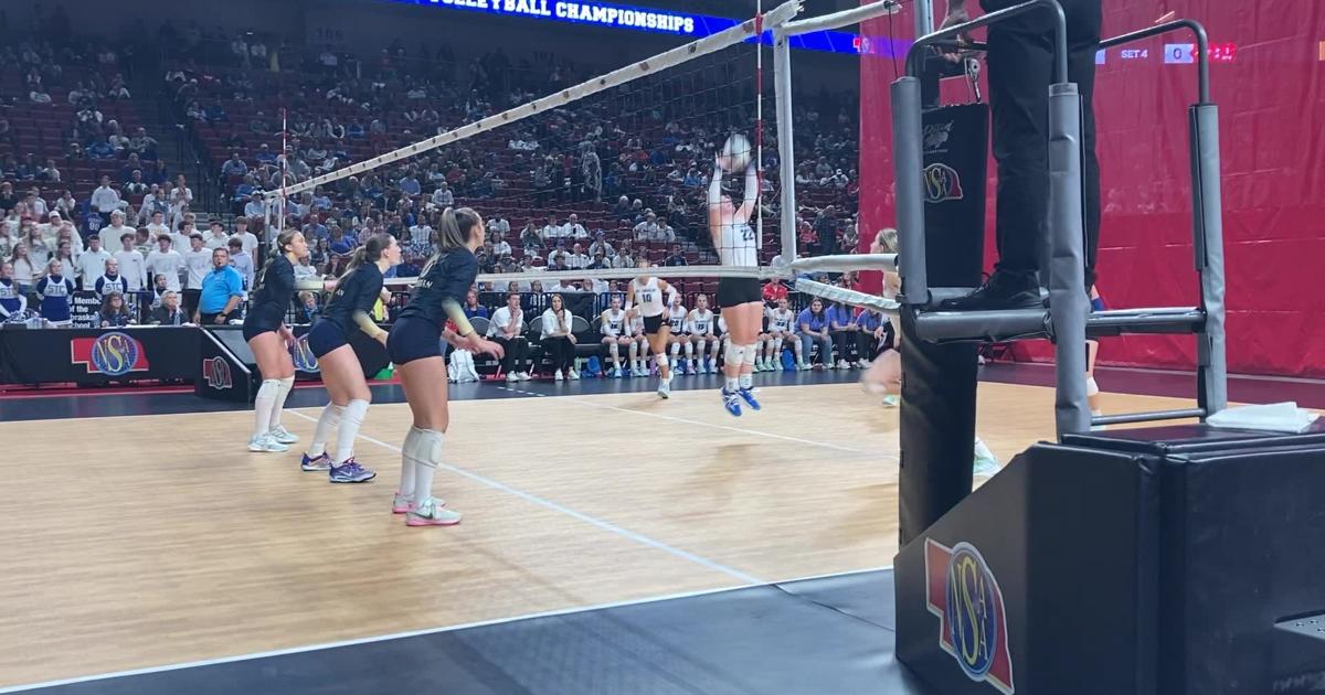 Lincoln Lutheran defeats Hastings St. Cecilia in first round of Nebraska state volleyball [Video]