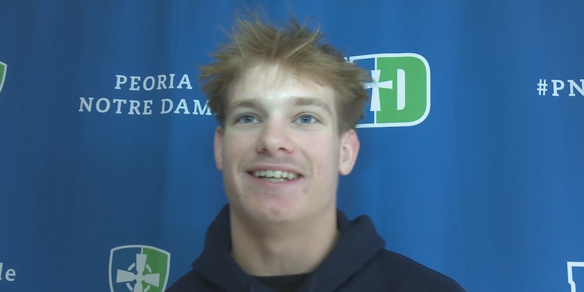 Peoria Notre Dames Jack Hanley is 25 Sports Athlete of the Week [Video]