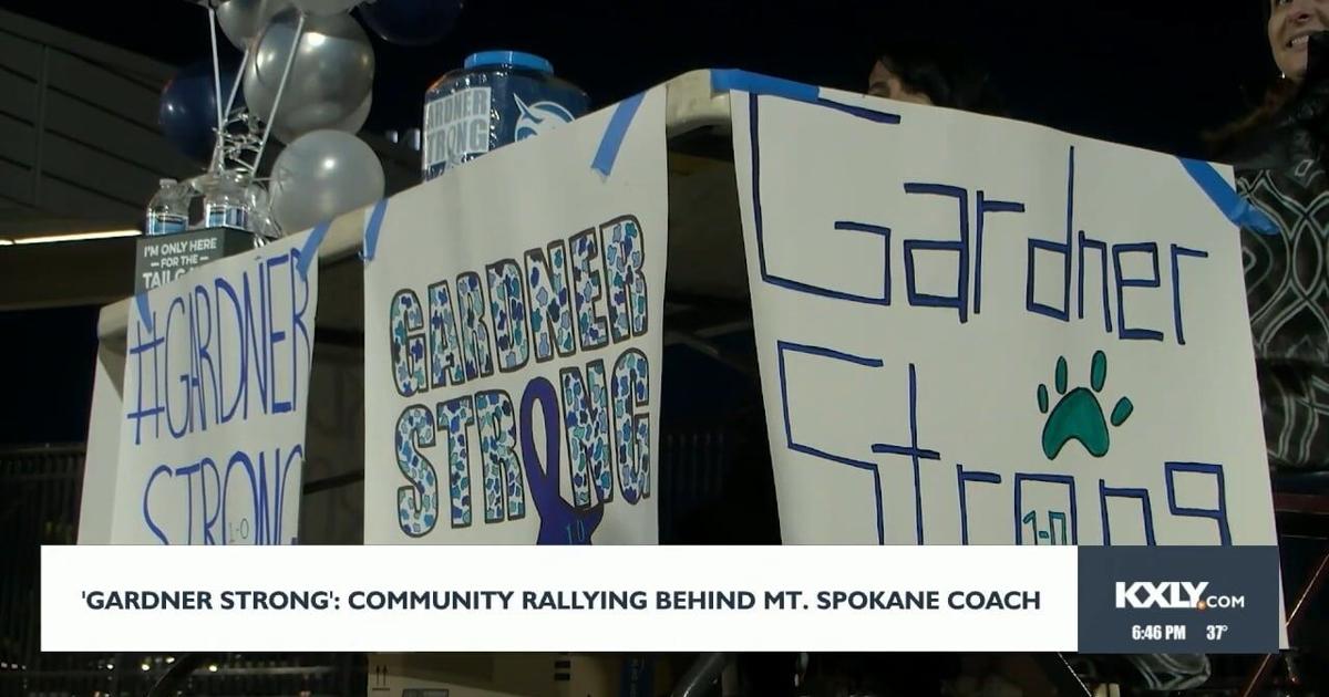 ‘Gardner Strong’: Community rallying behind Mt. Spokane coach | Video