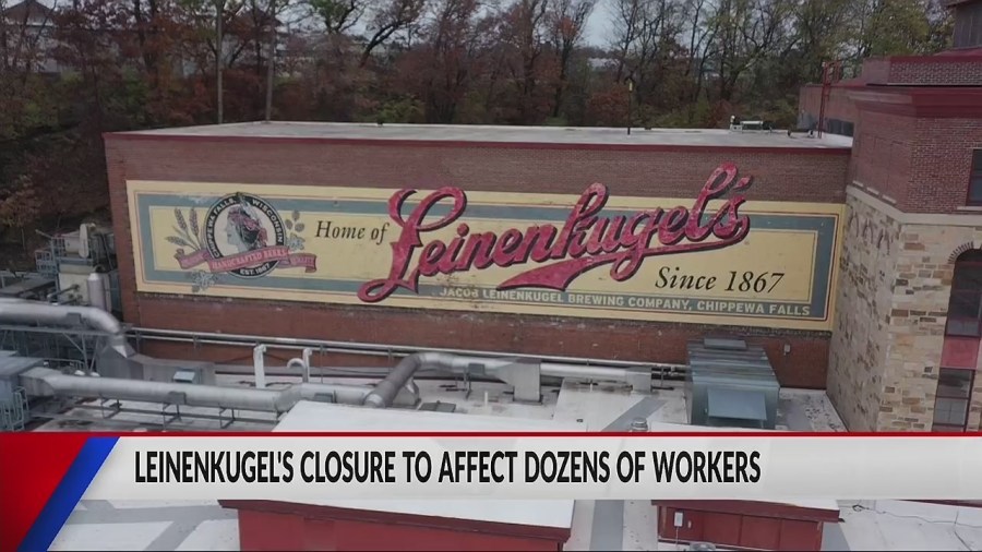 Chippewa Falls will be losing the Leinenkugels Brewery and dozens of jobs [Video]