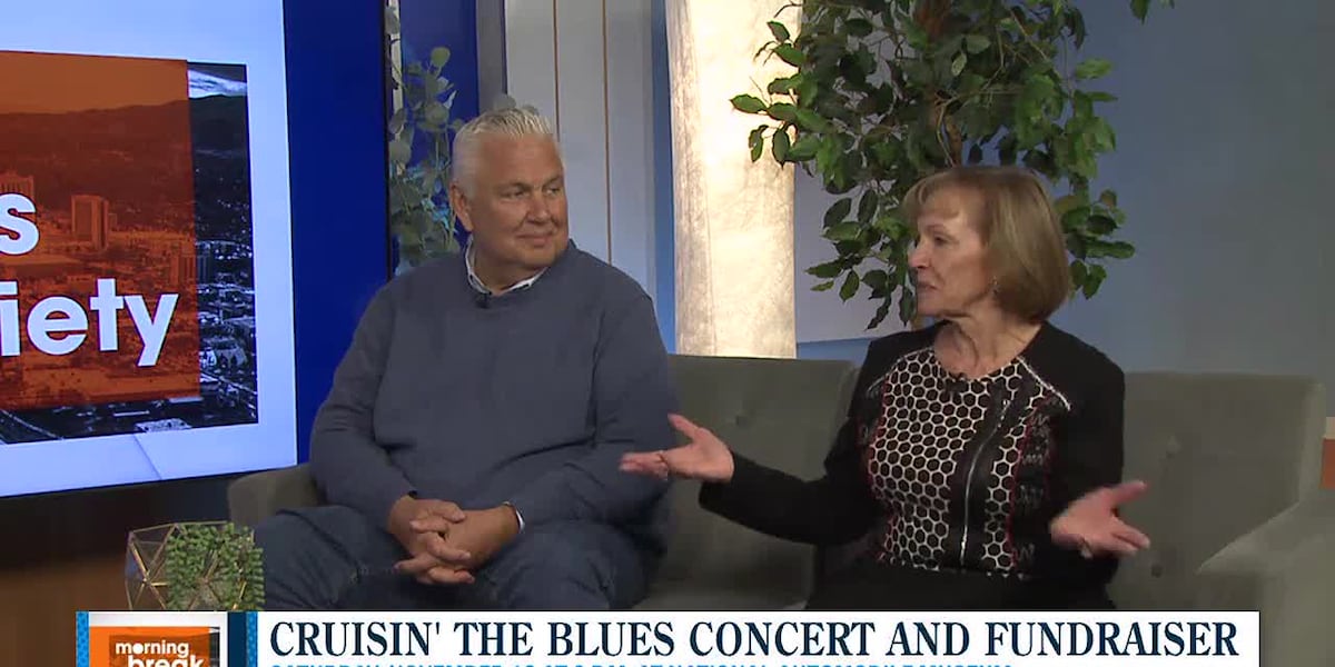 Reno Blues Society and National Automobile Museum host Cruisin the Blues concert fundraiser [Video]