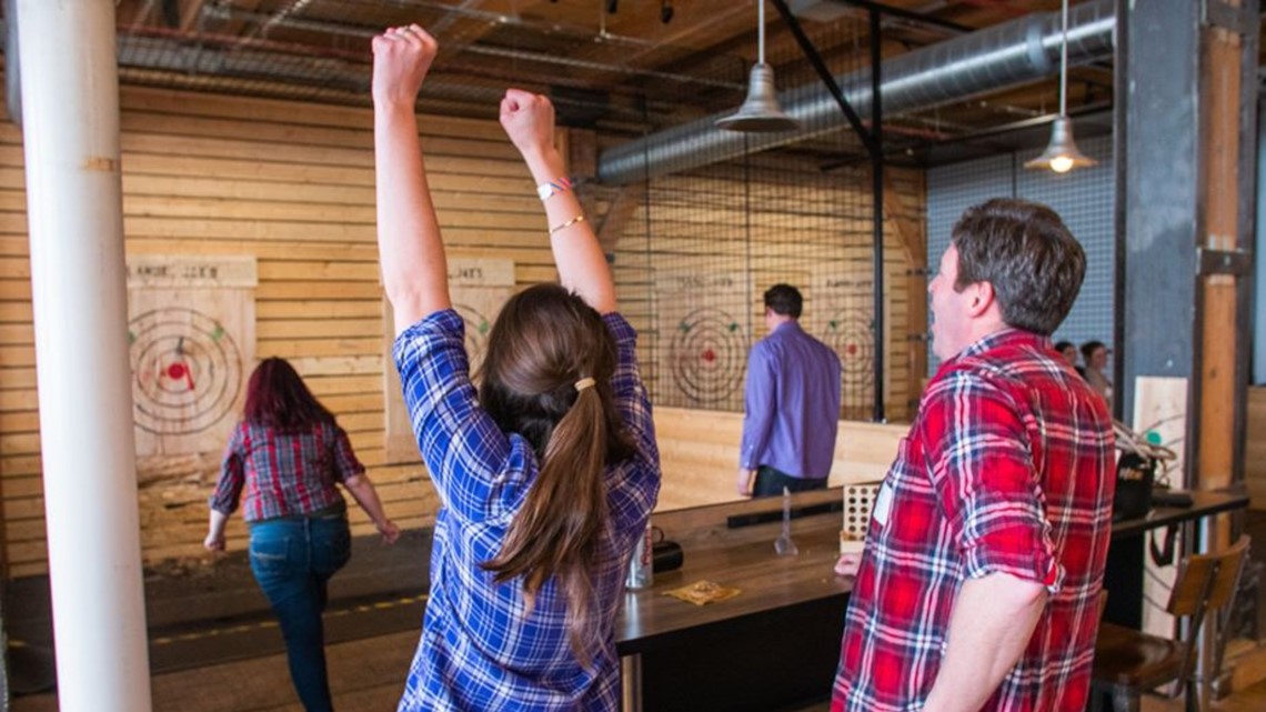 GR axe throwing venue creates program to support local nonprofits [Video]