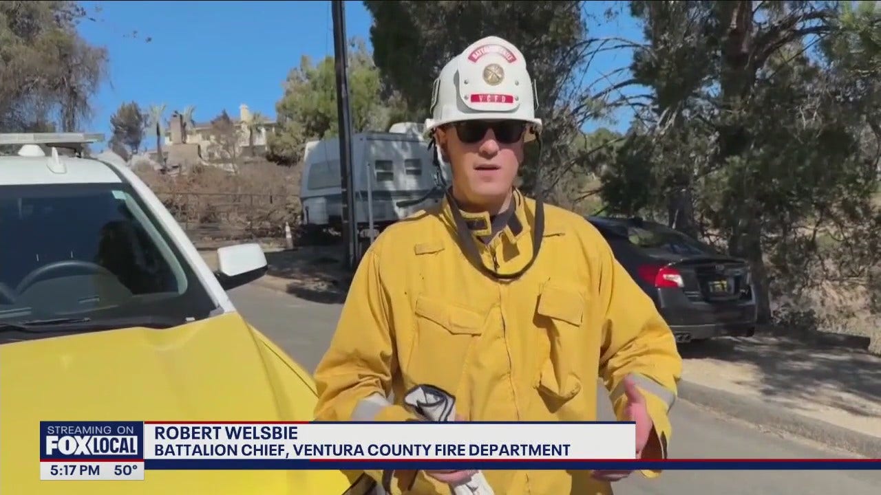 Mountain Fire in Ventura County, CA destroying homes [Video]