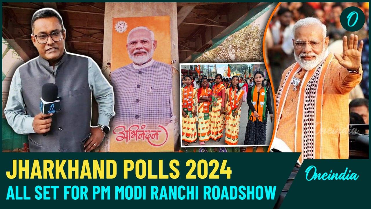 Ranchi Set for PM Modi’s Spectacular Roadshow as [Video]