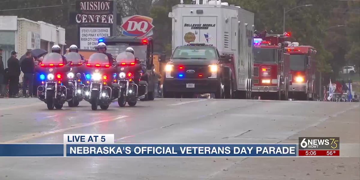 Veterans Day parade in Bellevue brings community together [Video]