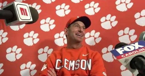 WATCH: Dabo Swinney reacts to road win over Virginia Tech [Video]