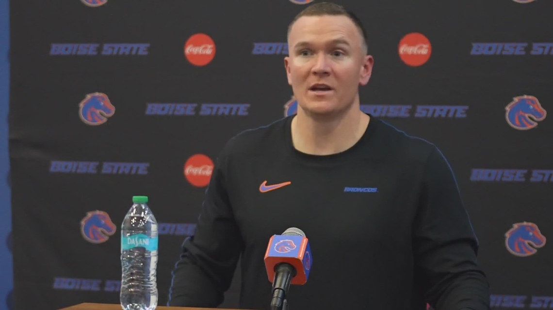 No. 12 Boise State vs. Nevada post-game press conference [Video]