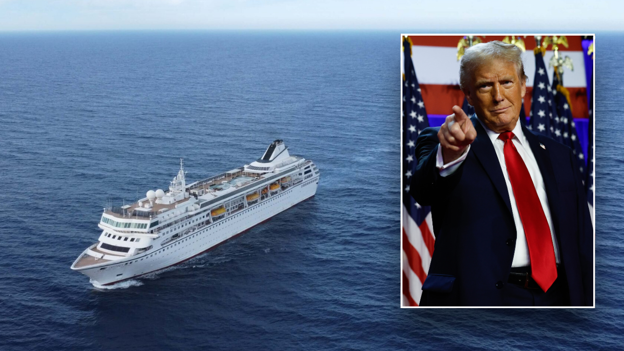 Cruise line offers 4-year escape from politics [Video]