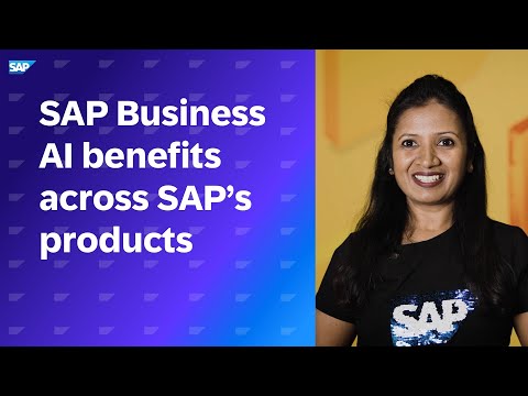 Discover SAP Business AI Across SAP’s Portfolio [Video]