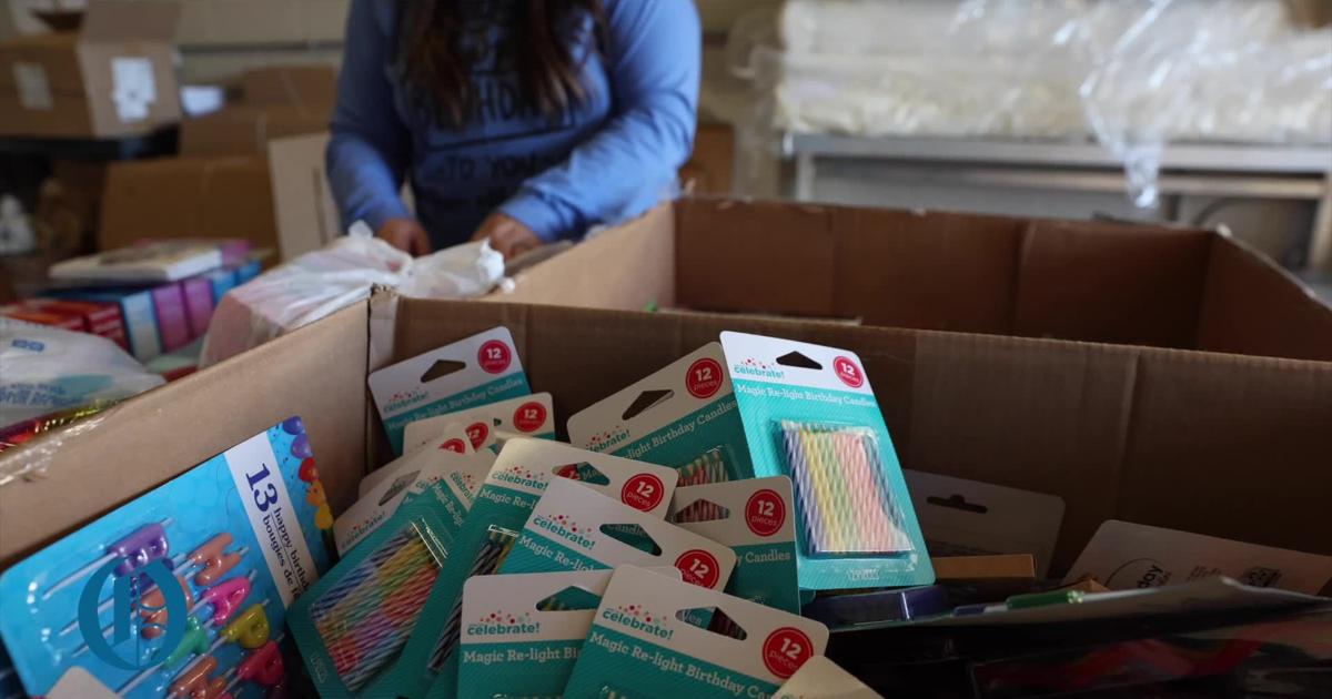 Omaha couple make’s birthday cake kits for those less fortunate [Video]