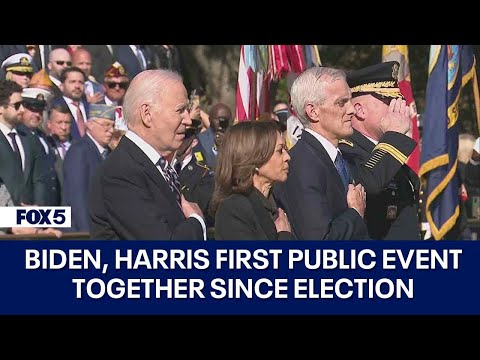 President Biden places wreath at the Tomb of the Unknown Soldier on Veterans Day [Video]