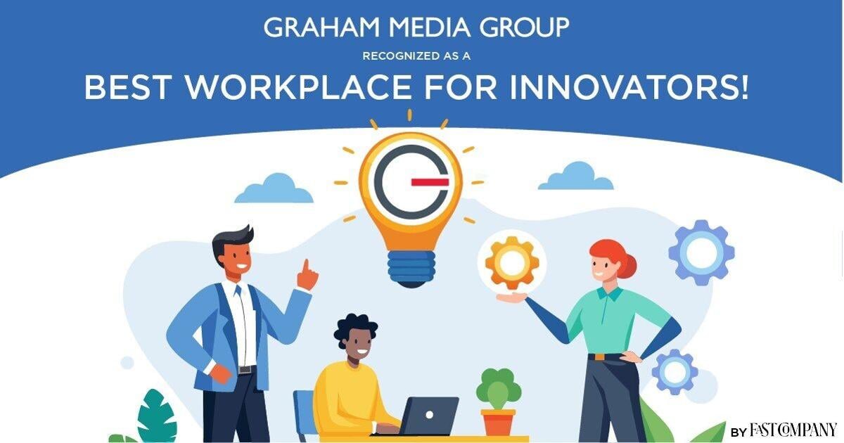 Graham Media Group on Fast Company’s Sixth Annual List of the 100 Best Workplaces for Innovators | PR Newswire [Video]