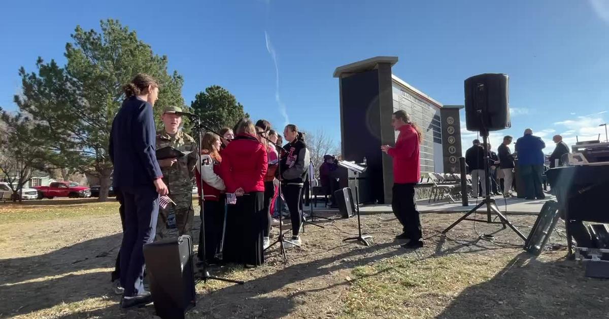 Lockwood choir sings at Freedom Memorial dedication [Video]