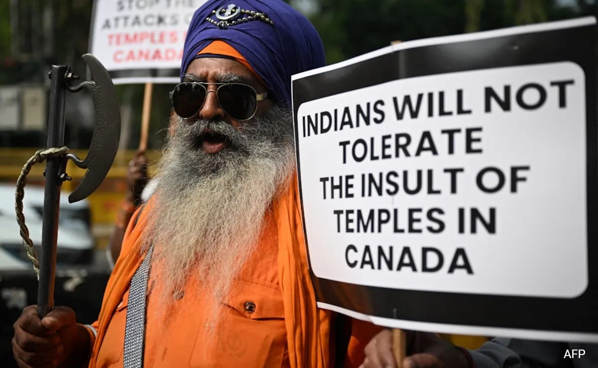 Hindu Temple Faces “Extremely High” Threat In 3rd Case In Canada This Month [Video]