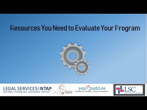 Webinar: Resources You Need To Evaluate Your Program [Video]