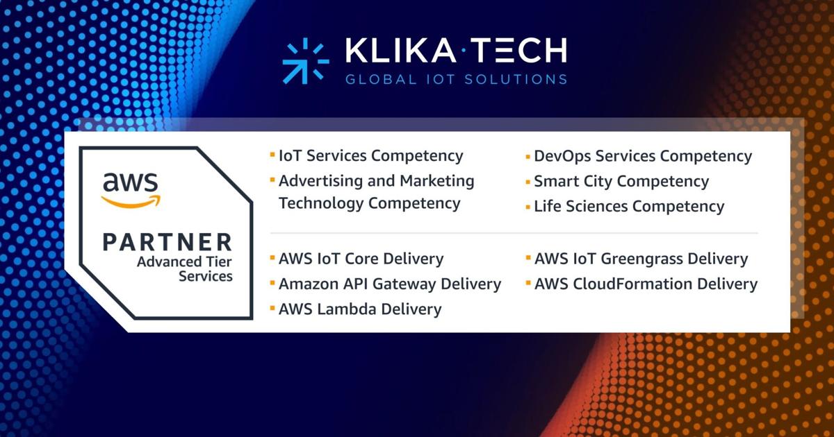 Klika Tech Achieves AWS Life Sciences Competency, Recognizing the Company’s Advanced Expertise | PR Newswire [Video]