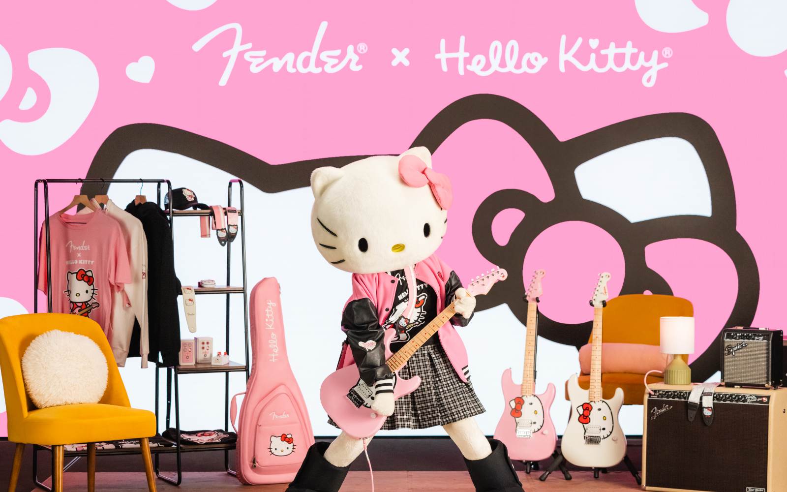 Fender x Hello Kitty 50th Anniversary Collection [Video]