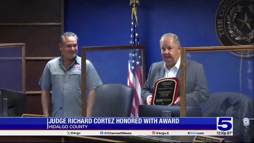 Hidalgo County judge awarded for providing mental health resources to community [Video]